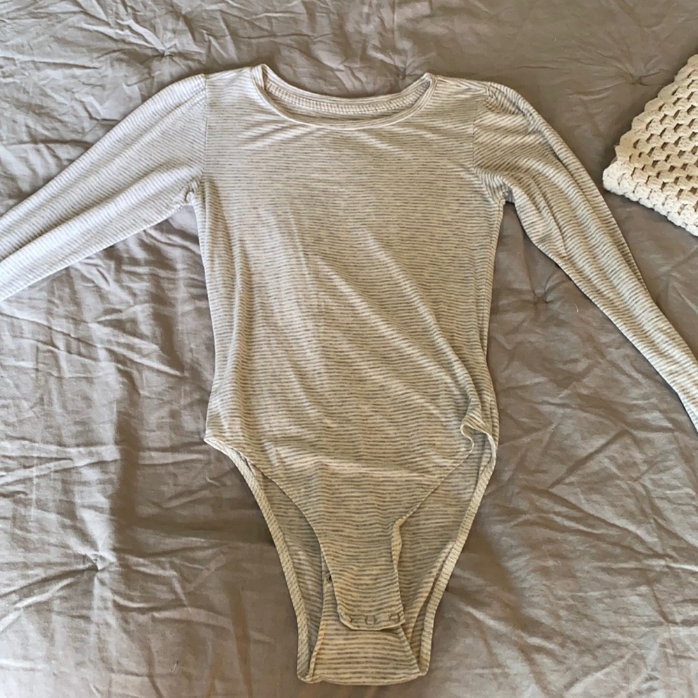 Long sleeve super soft bodysuit